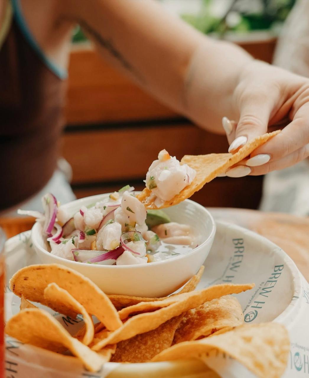 2. Papagayo Brewhouse Ceviche