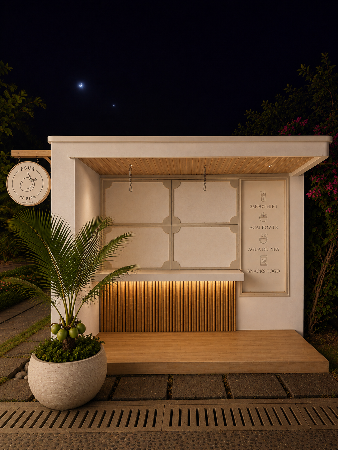 Agua de pipa - noche