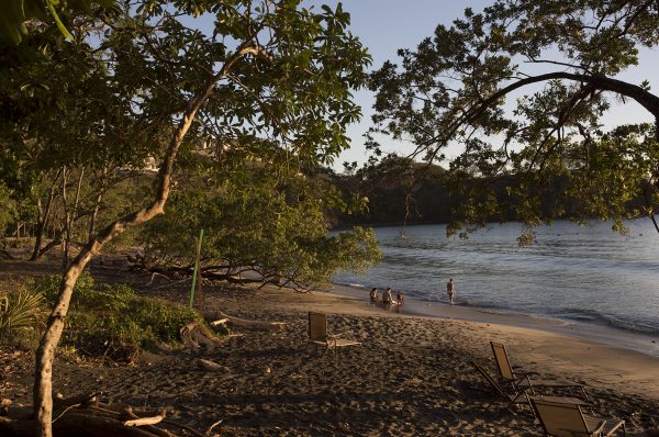 Costa Rican Beach Family