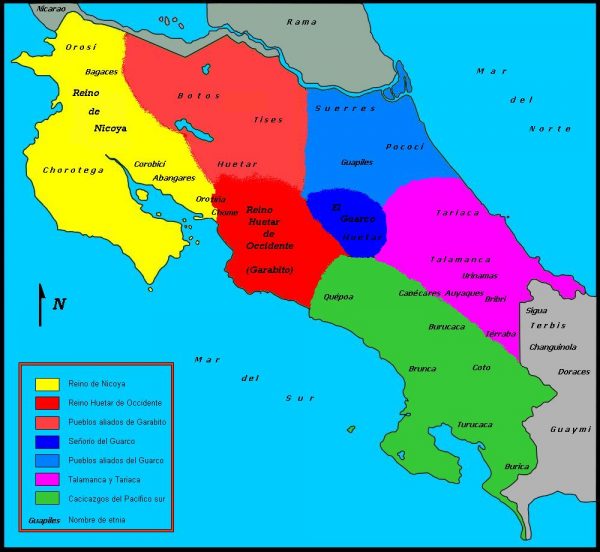 Pre-Costa Rican History of Guanacaste, Chorotegas, Ancient Costa Rica