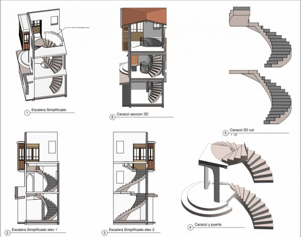 Spiral Staircase, Urbanism, Costa Rica Architecture
