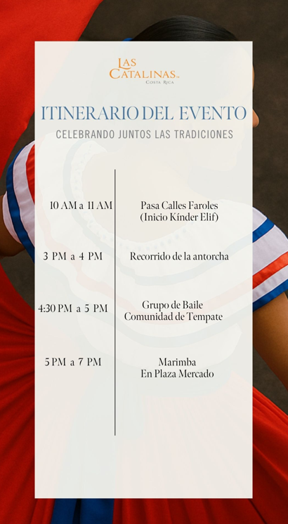 Itinerario de evento 